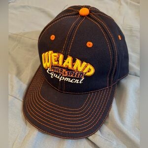 Vintage Weiand Racing Hat Denim Styleing